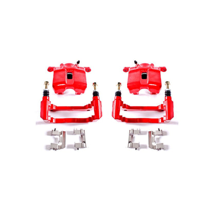 PowerStop Front Red Calipers | 2001–2003 Acura CL (S2584)