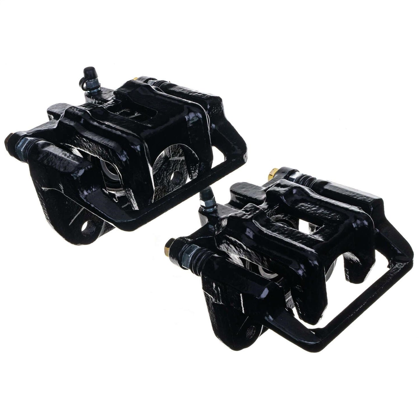 PowerStop Rear Black Caliper Kit | 2001–2003 Acura CL (S2588BLK)