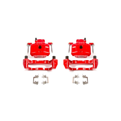 PowerStop Front Red Calipers | 2001–2005 Chrysler Sebring (S2614)