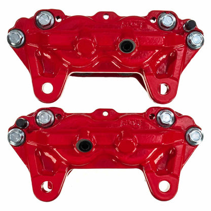PowerStop Front Red Calipers | 2001–2003 Toyota Sequoia (S2632)