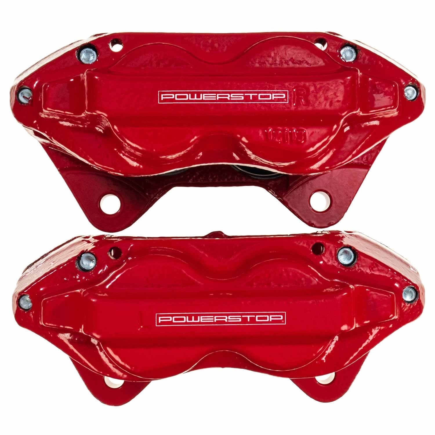 PowerStop Front Red Calipers | 1998–2002 Lexus LX470 (S2634)