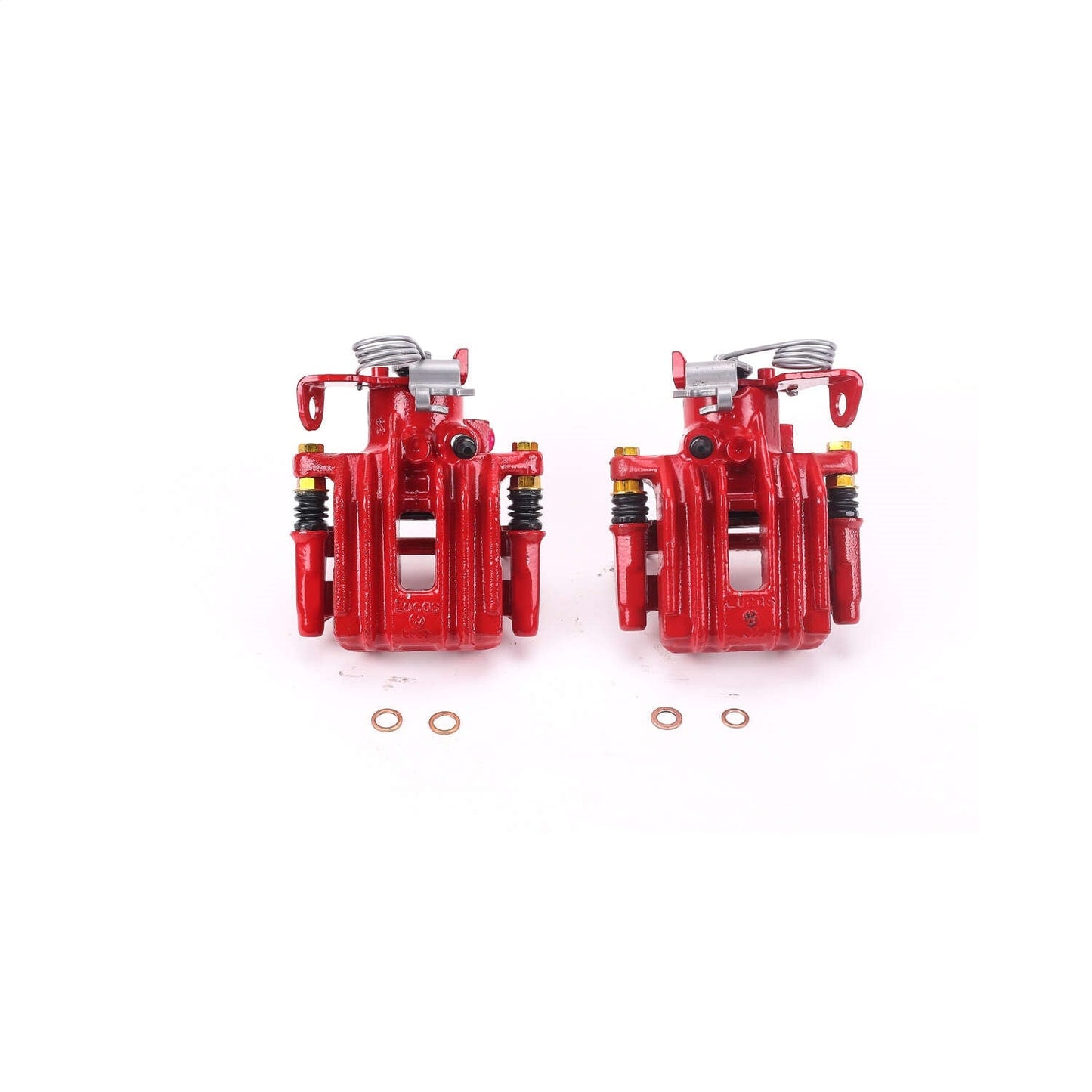 PowerStop Rear Red Calipers | 1998–2004 Audi A6 Quattro (S2636)