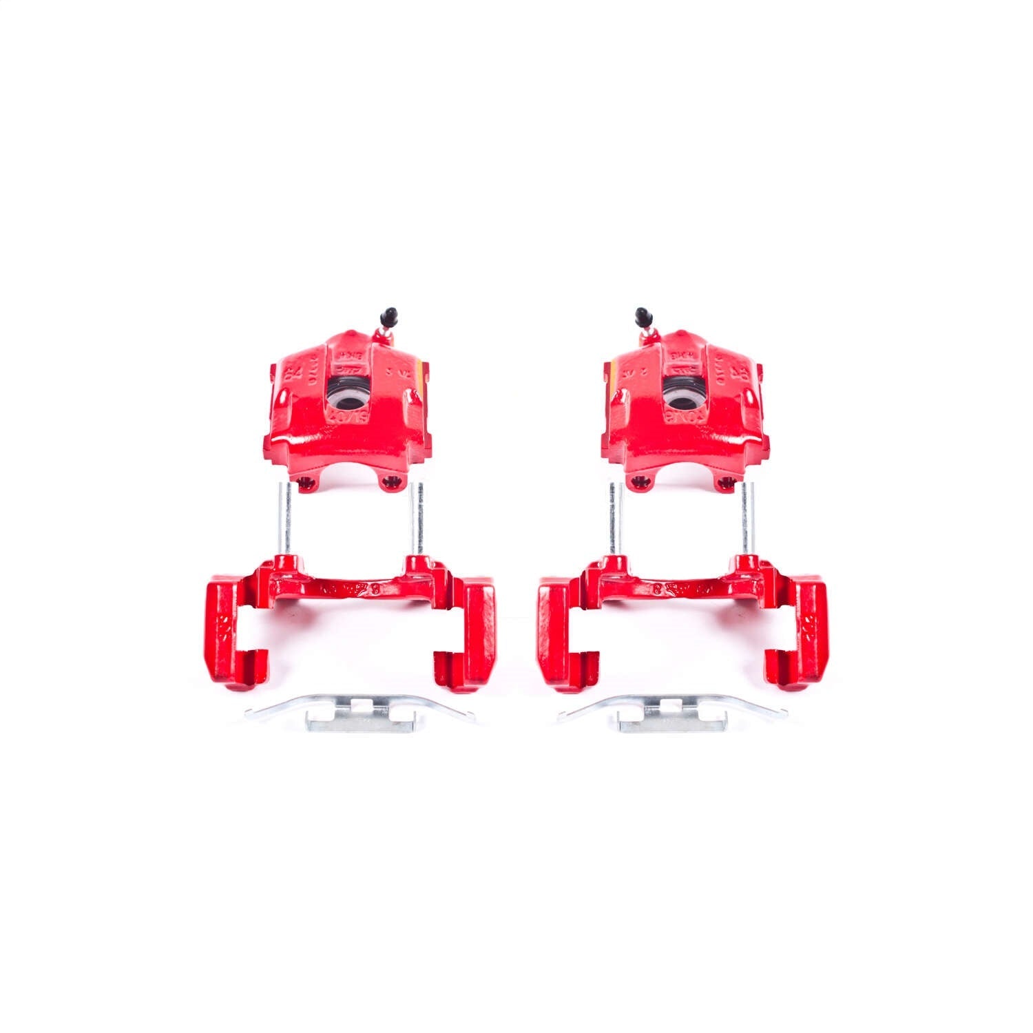 PowerStop Brake Caliper Kit | 2001–2005 BMW 320i Rear Red Calipers (S2640A)