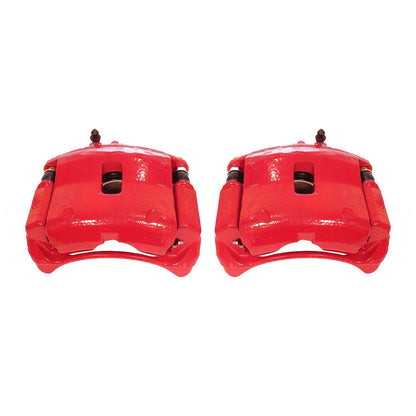 PowerStop Front Red Calipers | 2001–2002 Acura MDX (S2644)