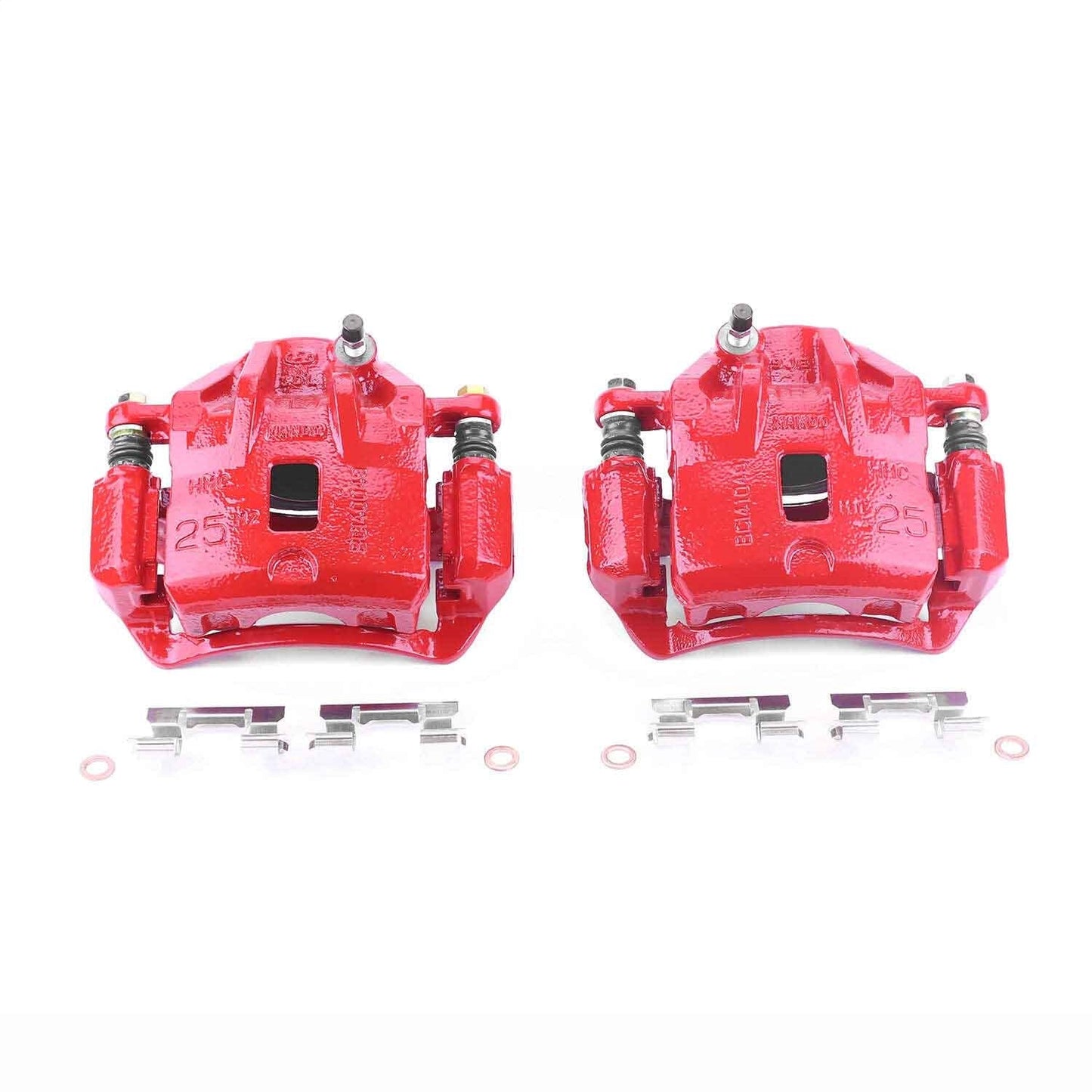 PowerStop Front Red Calipers | 1999–2004 Hyundai Sonata (S2648)