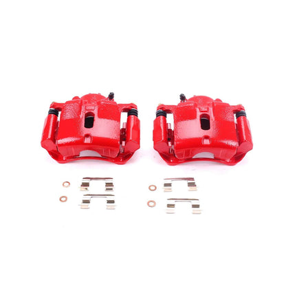 PowerStop Front Red Calipers | 2003–2008 Honda Pilot (S2670)