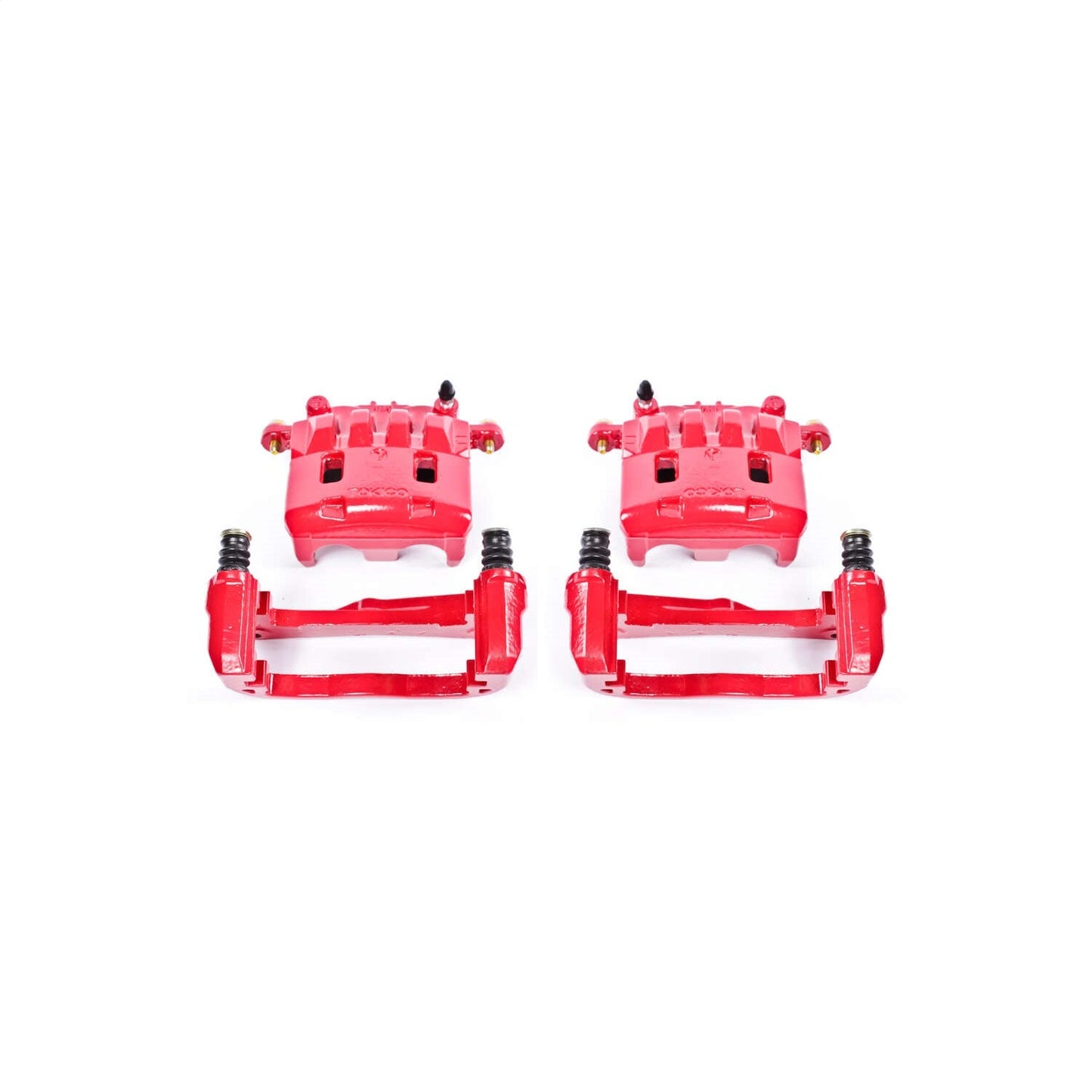 PowerStop Front Red Calipers | 2005–2006 Saab 9-2X (S2682)