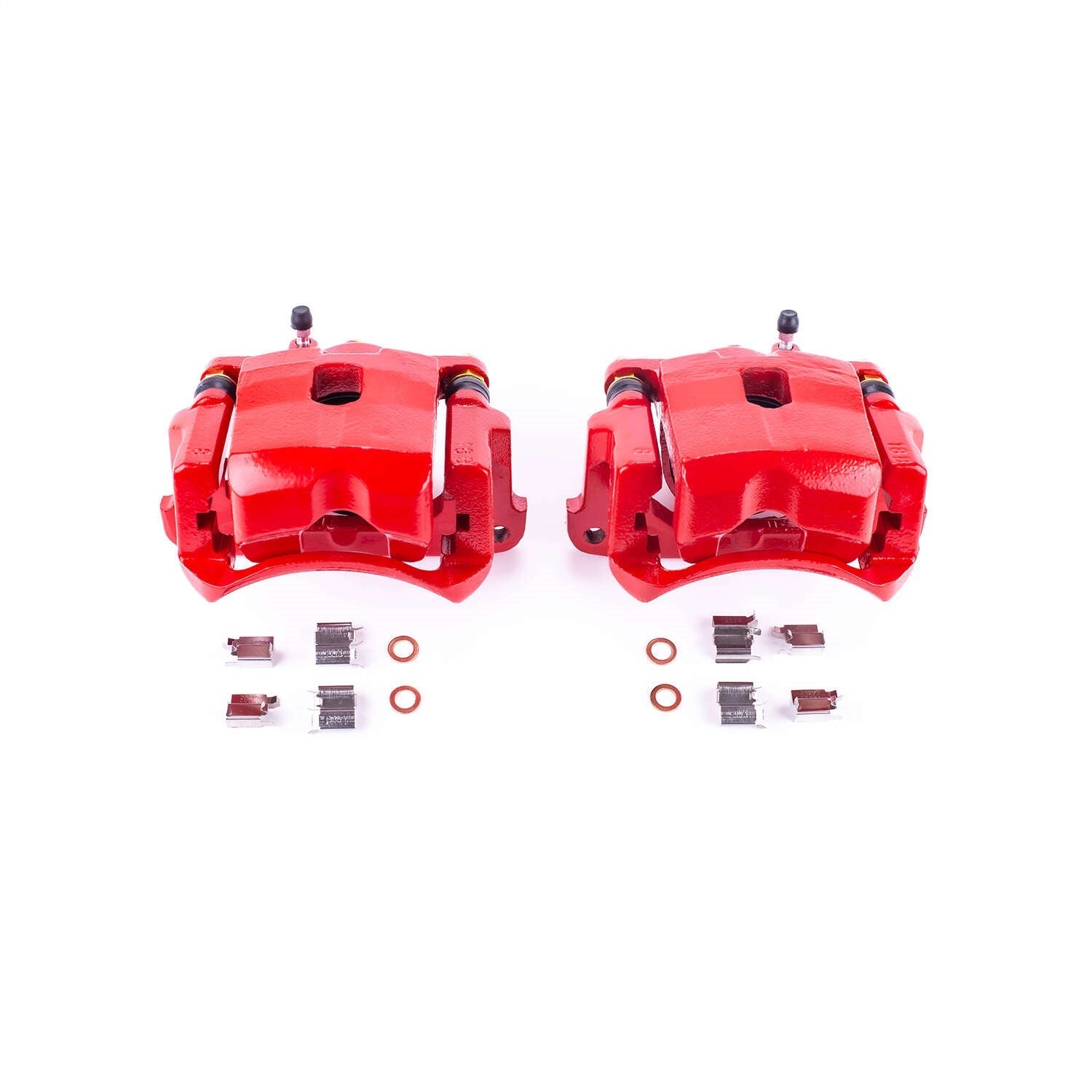 PowerStop Calipers | 2001–2005 Toyota RAV4 Front Red (S2688)