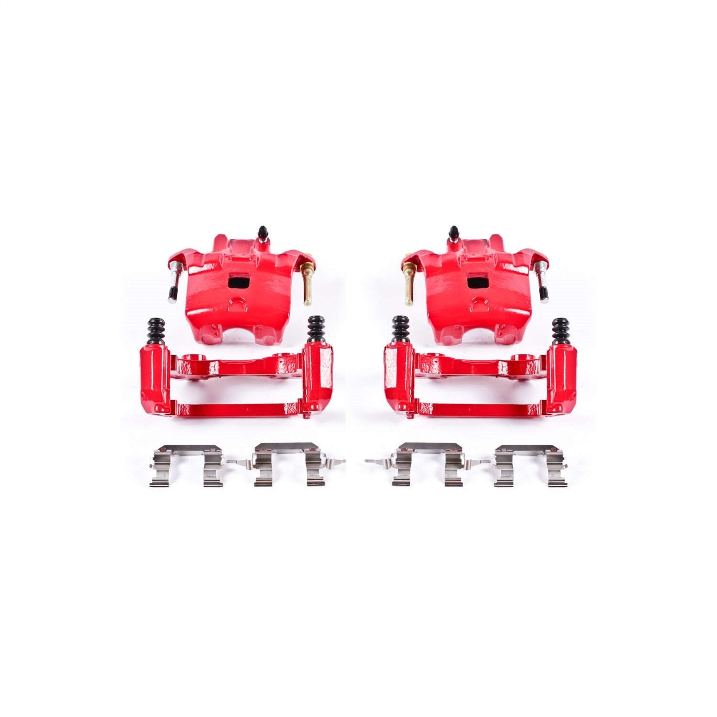 PowerStop Front Red Calipers | 2002–2004 Infiniti I35 (S2690)