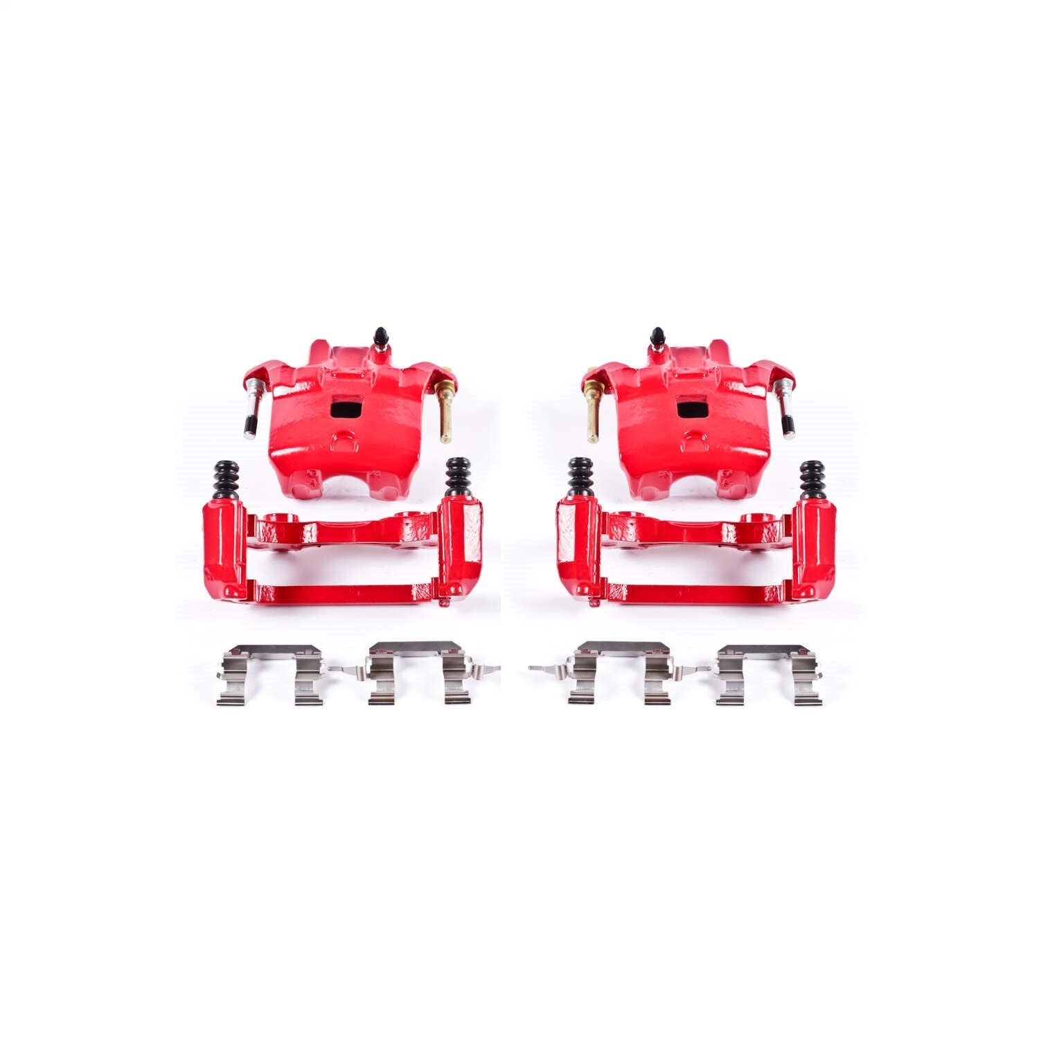 PowerStop Front Red Calipers | 2002–2004 Infiniti I35 (S2690)
