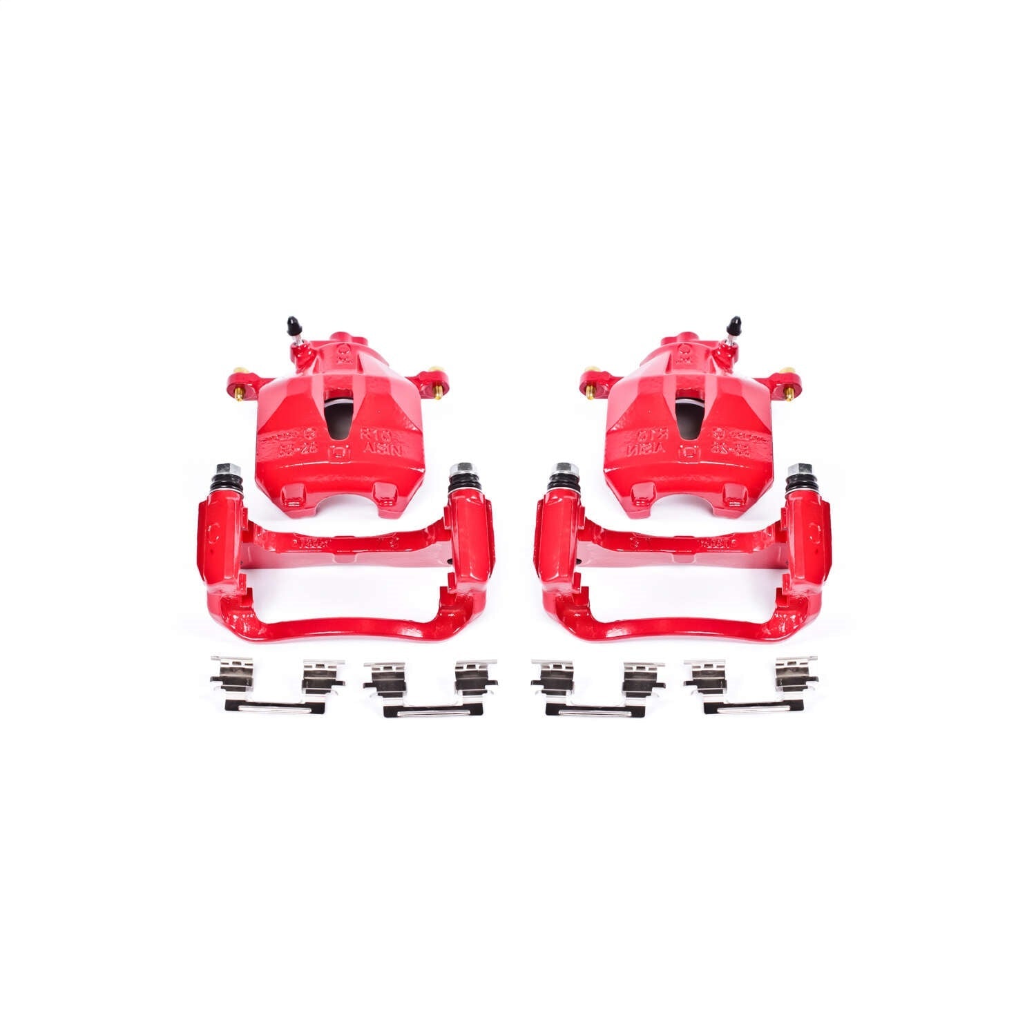 PowerStop Front Red Calipers | 2005–2007 Toyota Avalon (S2714)