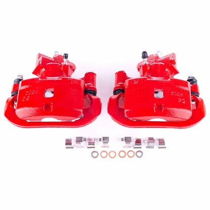 PowerStop Rear Red Calipers | 2000–2002 Toyota MR2 Spyder (S2754)