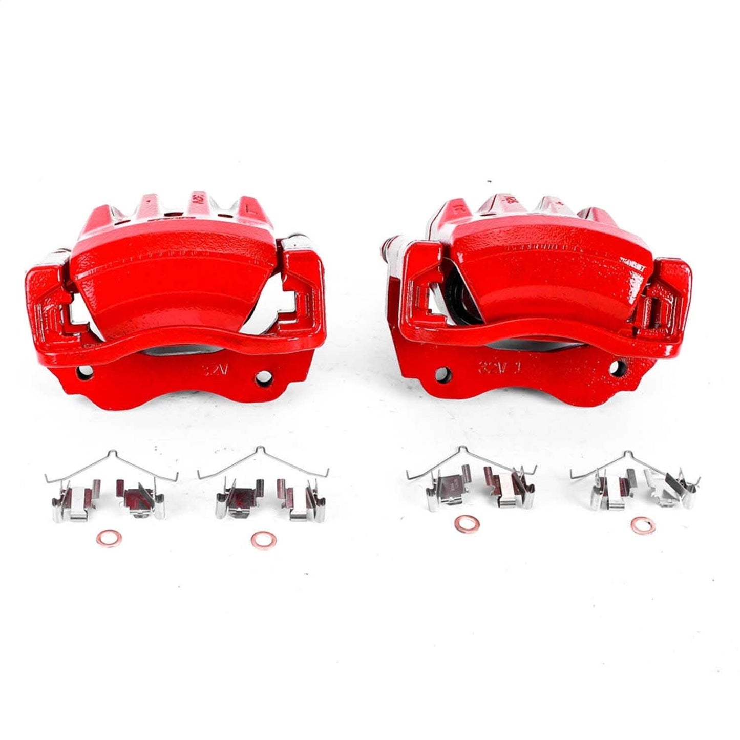 PowerStop Front Red Calipers | 1998–2005 Lexus GS300 (S2774)