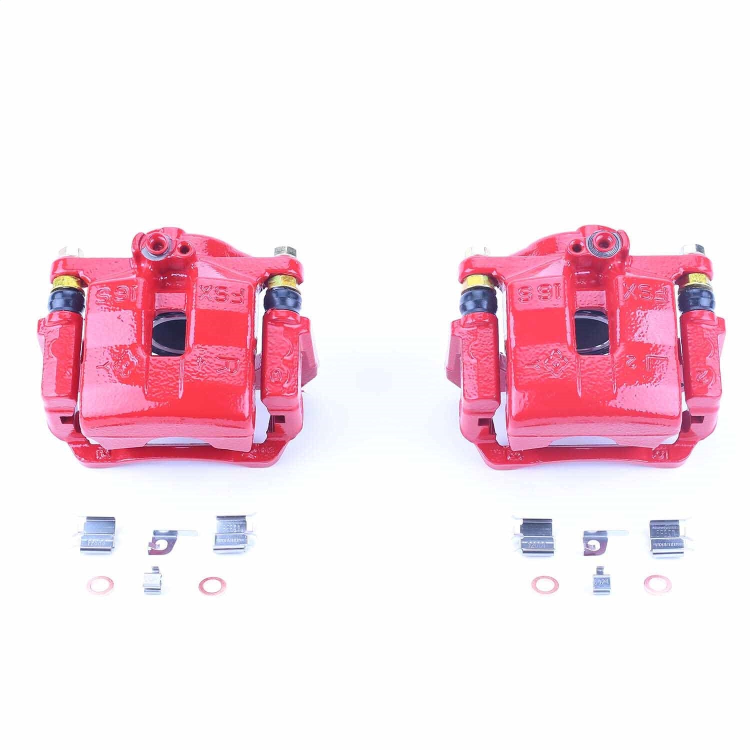 PowerStop Front Red Calipers | 2001–2005 Mazda Miata (S2812)
