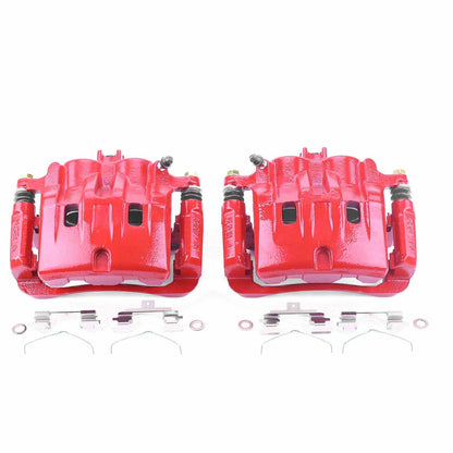 PowerStop Front Red Calipers | 2003–2006 Acura MDX (S2818)