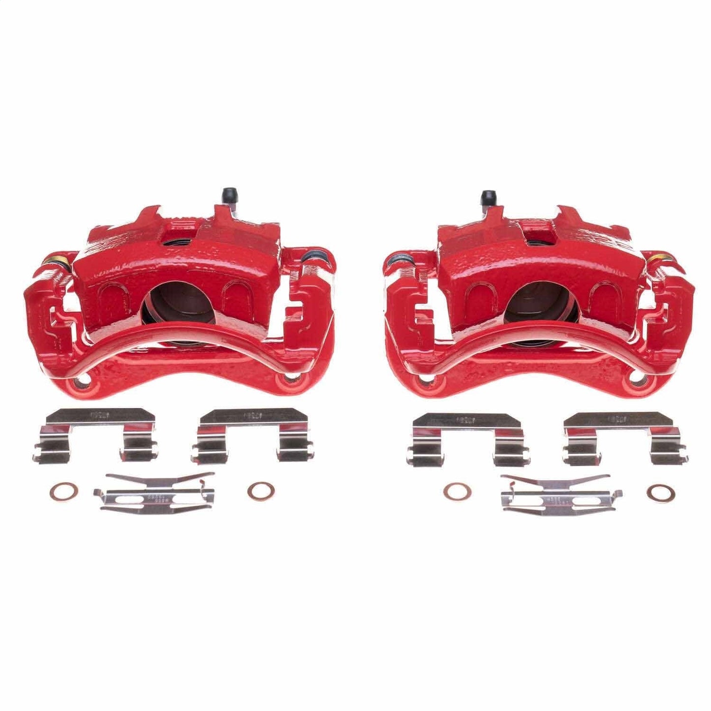 PowerStop Front Red Calipers | 2003–2005 Hyundai Elantra (S2848)