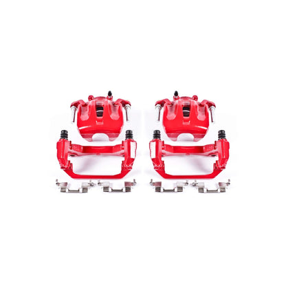 PowerStop Front Red Calipers | 2003–2007 Nissan Murano (S2880)