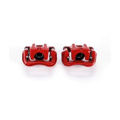 PowerStop Rear Red Calipers | 2004–2007 Toyota Highlander (S2904)