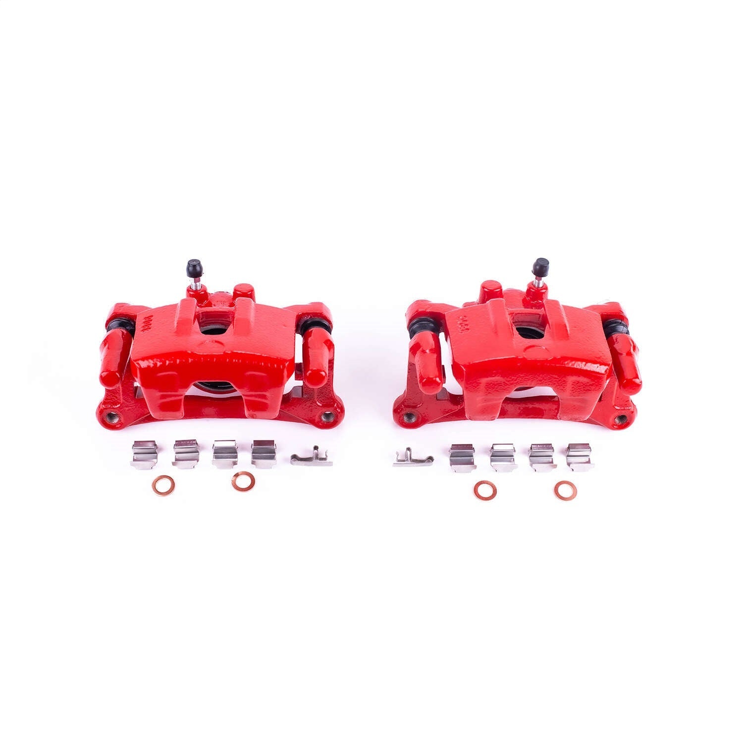 PowerStop Rear Red Calipers | 2004–2008 Mitsubishi Endeavor (S2932)