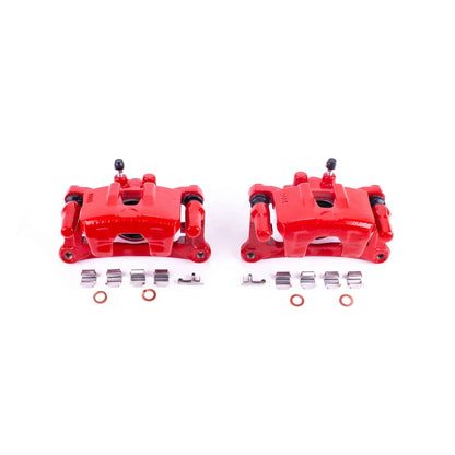 PowerStop Rear Red Calipers | 2004–2008 Mitsubishi Endeavor (S2932)