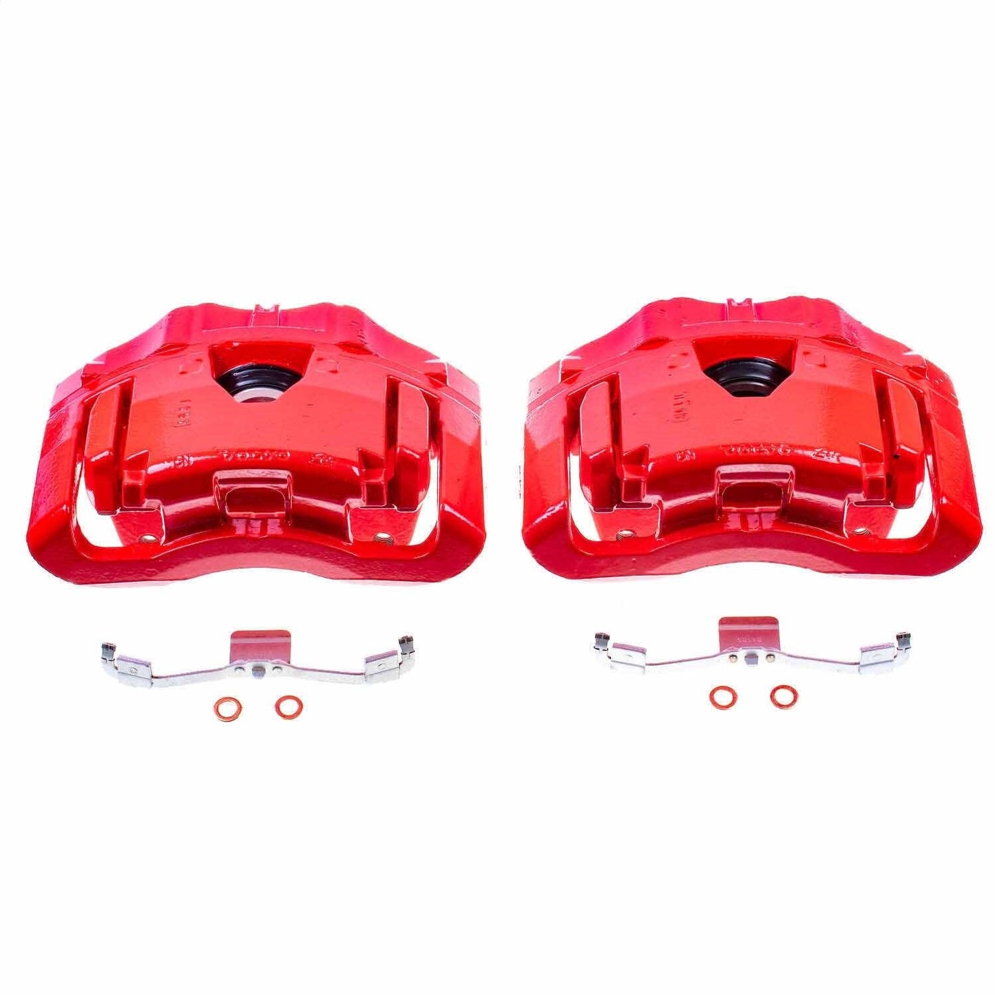 PowerStop Front Red Calipers | 2003–2014 Volvo XC90 (S2962)
