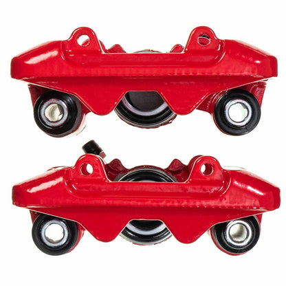 PowerStop Rear Red Caliper Pair | 2004–2005 Toyota RAV4 (S2970)