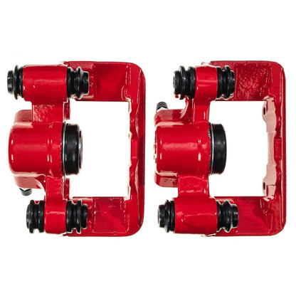 PowerStop Rear Red Caliper Pair | 2004–2005 Toyota RAV4 (S2970)