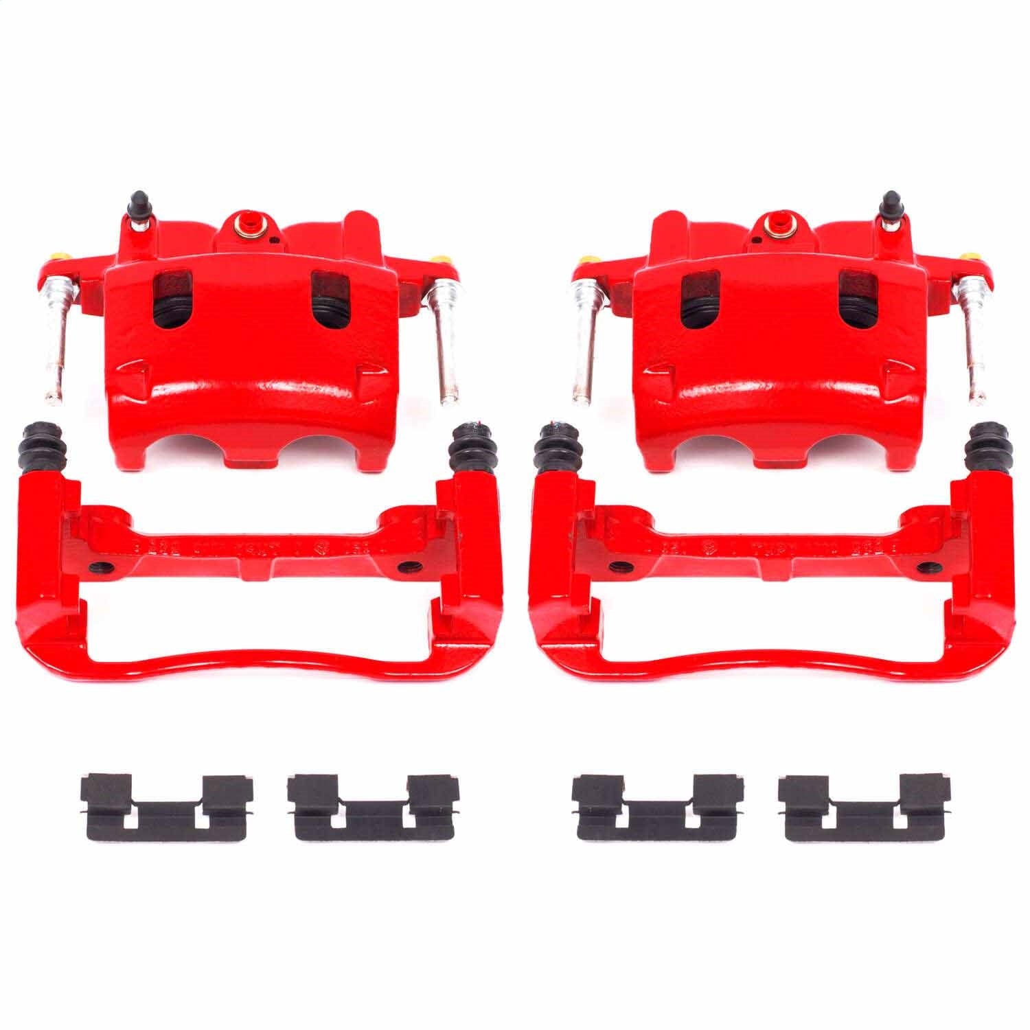 PowerStop Front Red Calipers | 2004–2006 Infiniti QX56 (S2982)