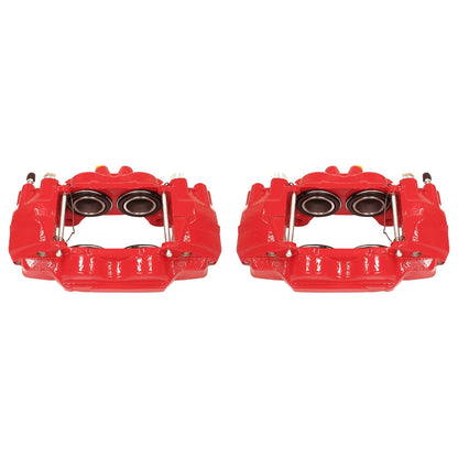 PowerStop Front Red Calipers | 2003–2009 Toyota 4Runner (S2984)