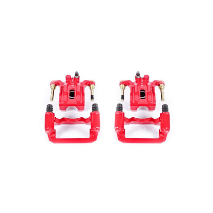 PowerStop Rear Red Calipers | 2005–2018 Nissan Frontier (S2994)