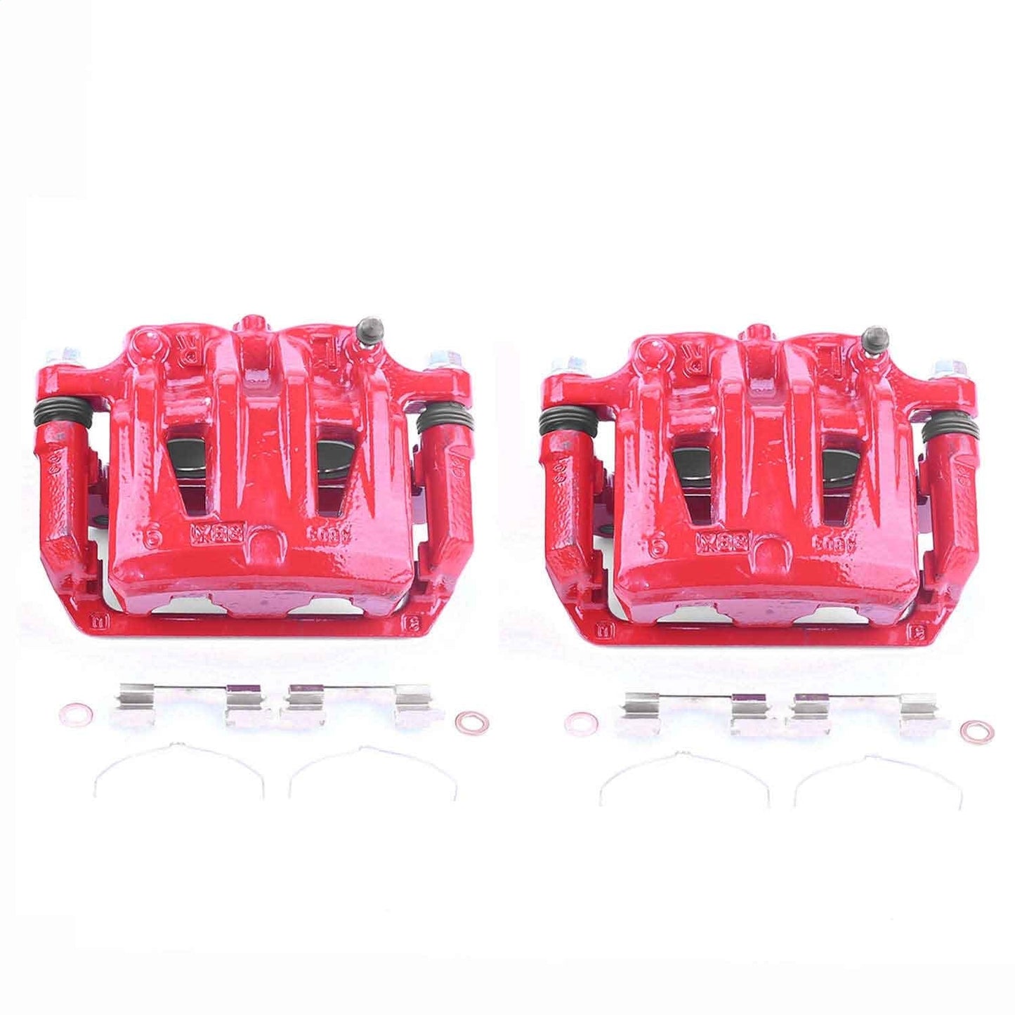 PowerStop Front Red Calipers | 2004–2009 Nissan Quest (S3106)