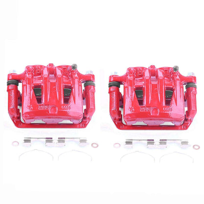 PowerStop Front Red Calipers | 2004–2009 Nissan Quest (S3106)