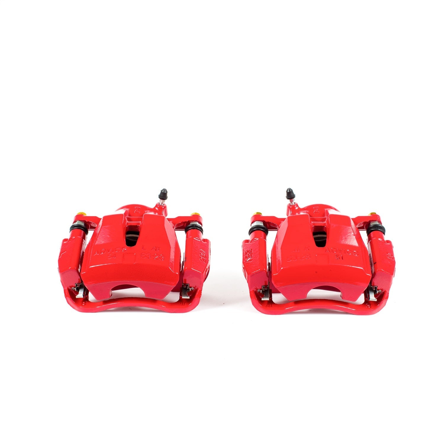 PowerStop Front Red Calipers | 2009–2010 Pontiac Vibe (S3194)