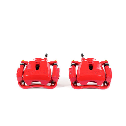 PowerStop Front Red Calipers | 2009–2010 Pontiac Vibe (S3194)