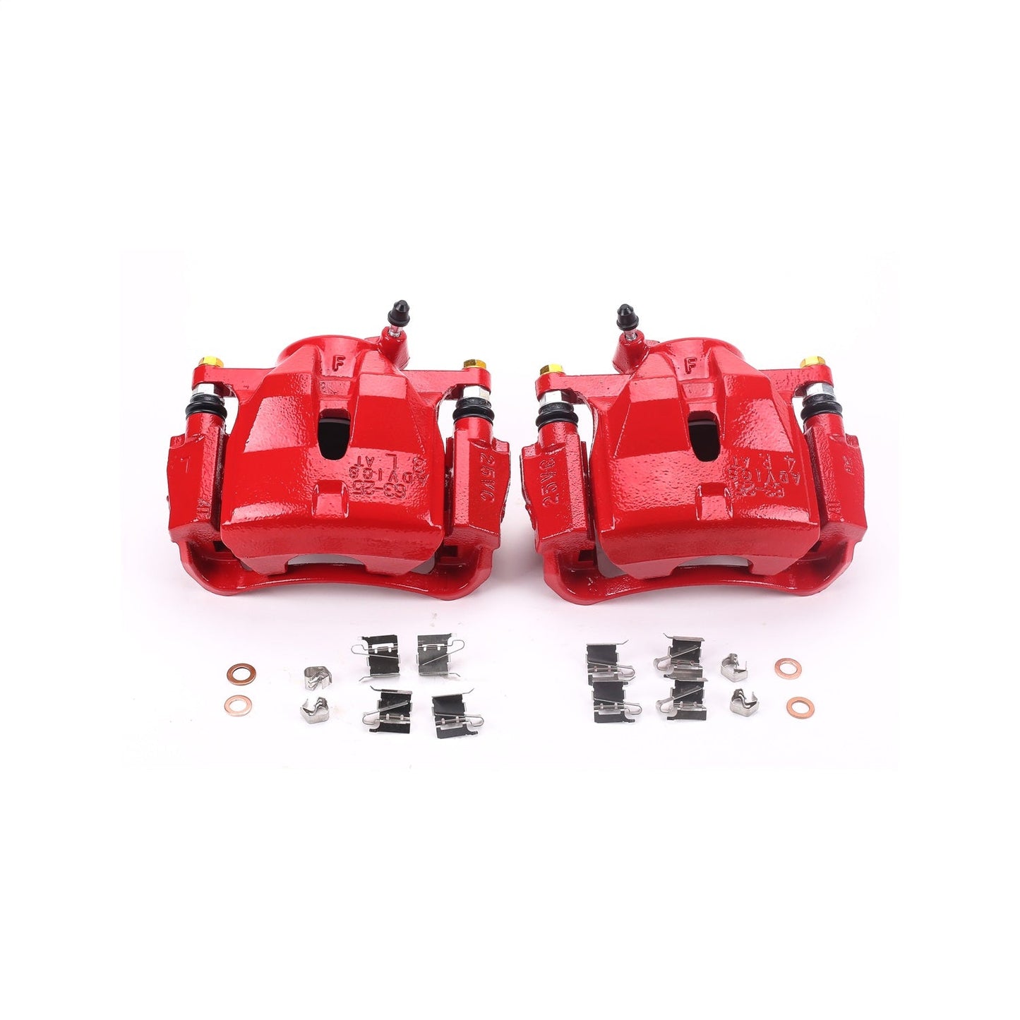 PowerStop Caliper Kit | 2010–2012 Lexus HS250h Front Red (S3196A)