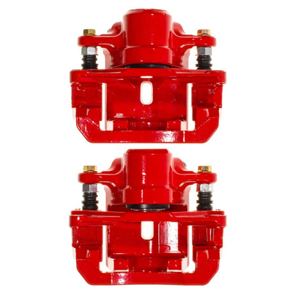 PowerStop Rear Red Caliper Kit | 2008–2014 Subaru Tribeca (S3234)