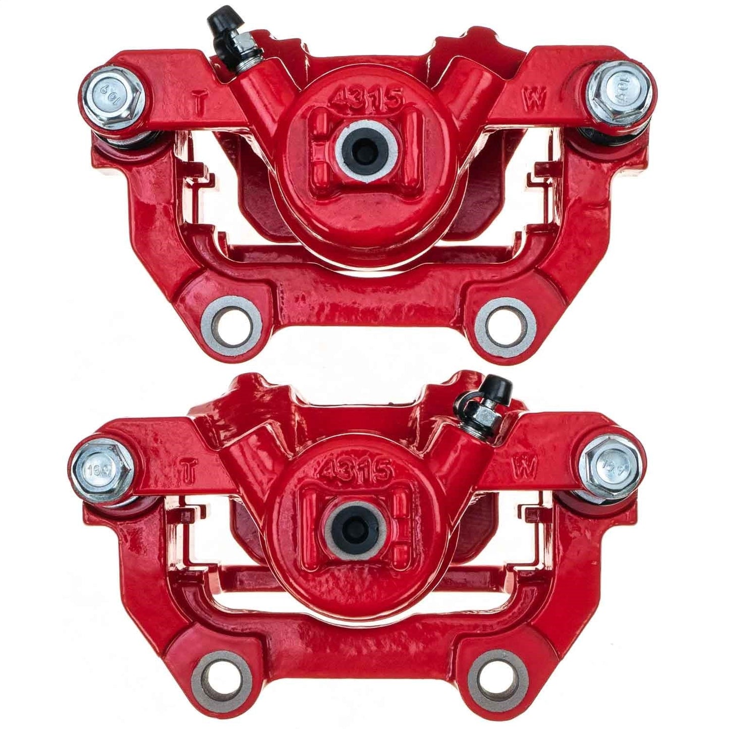 PowerStop Rear Red Caliper Pair | 2007–2013 Acura MDX (S3238)