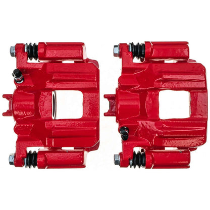 PowerStop Rear Red Caliper Pair | 2007–2013 Acura MDX (S3238)