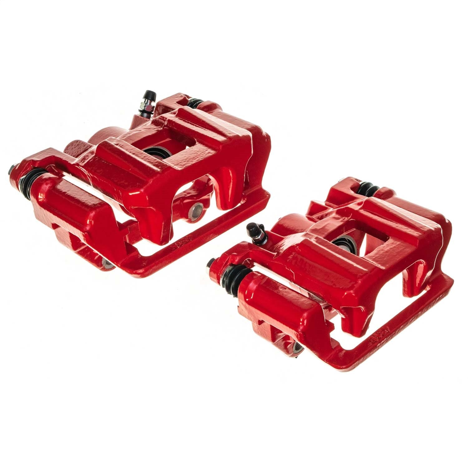 PowerStop Rear Red Caliper Pair | 2007–2013 Acura MDX (S3238)