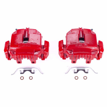 PowerStop Front Red Calipers | 2006 BMW 325i (S3242)