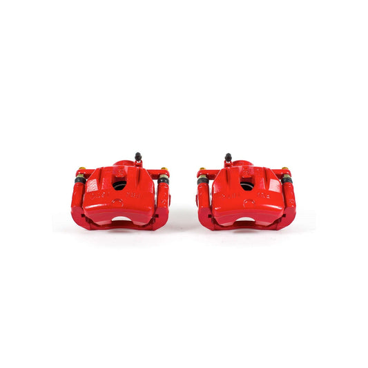 PowerStop Front Red Calipers | 2004–2011 Mazda RX-8 (S3248A)