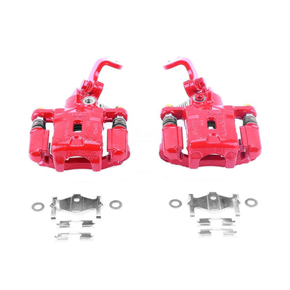 PowerStop Rear Red Calipers | 2005–2006 Hyundai Elantra (S3302)