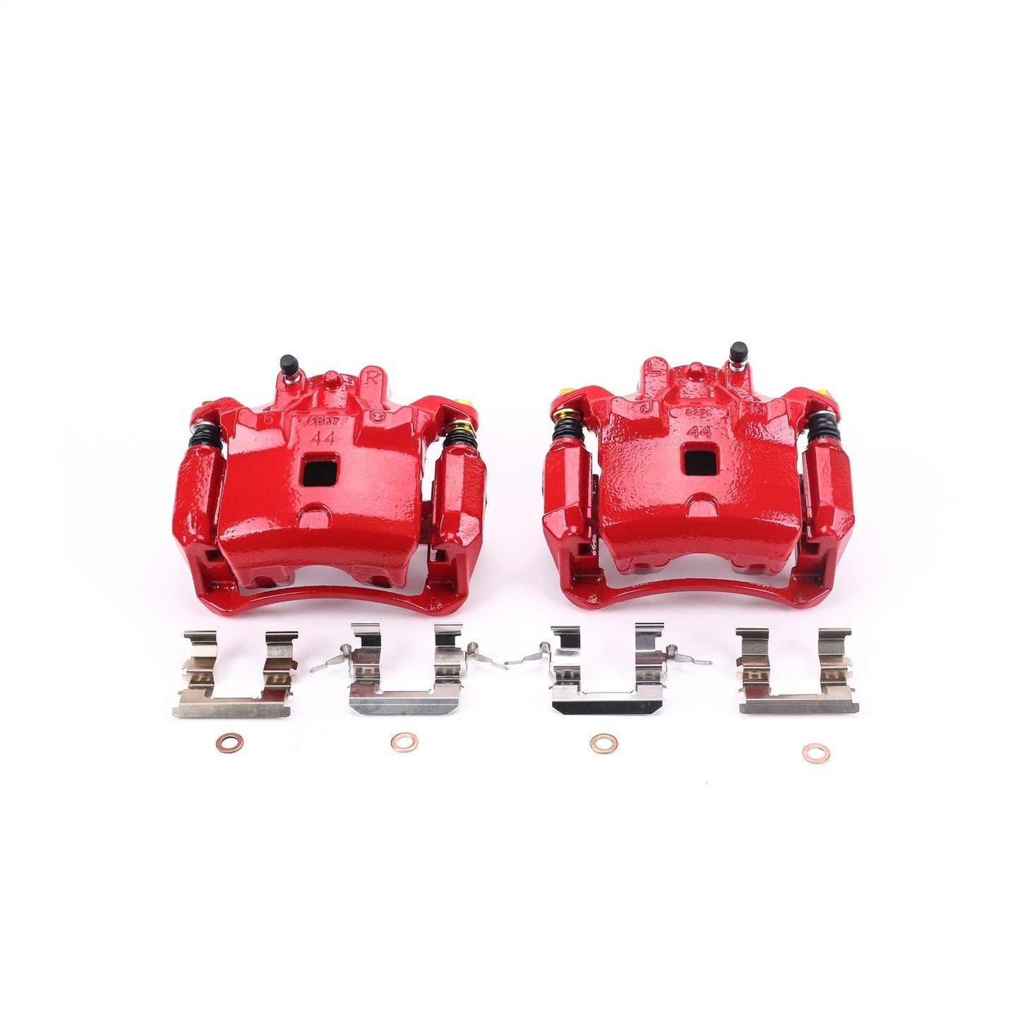 PowerStop Front Red Calipers | 2007–2018 Nissan Sentra (S3306)
