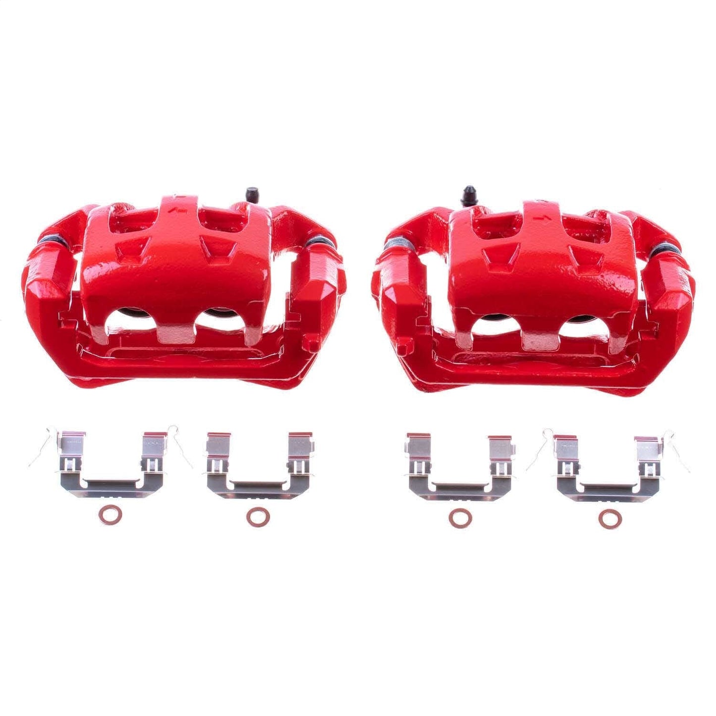 PowerStop Front Red Calipers | 2006–2012 Infiniti FX35 (S3310)