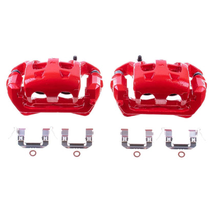 PowerStop Front Red Calipers | 2006–2012 Infiniti FX35 (S3310)