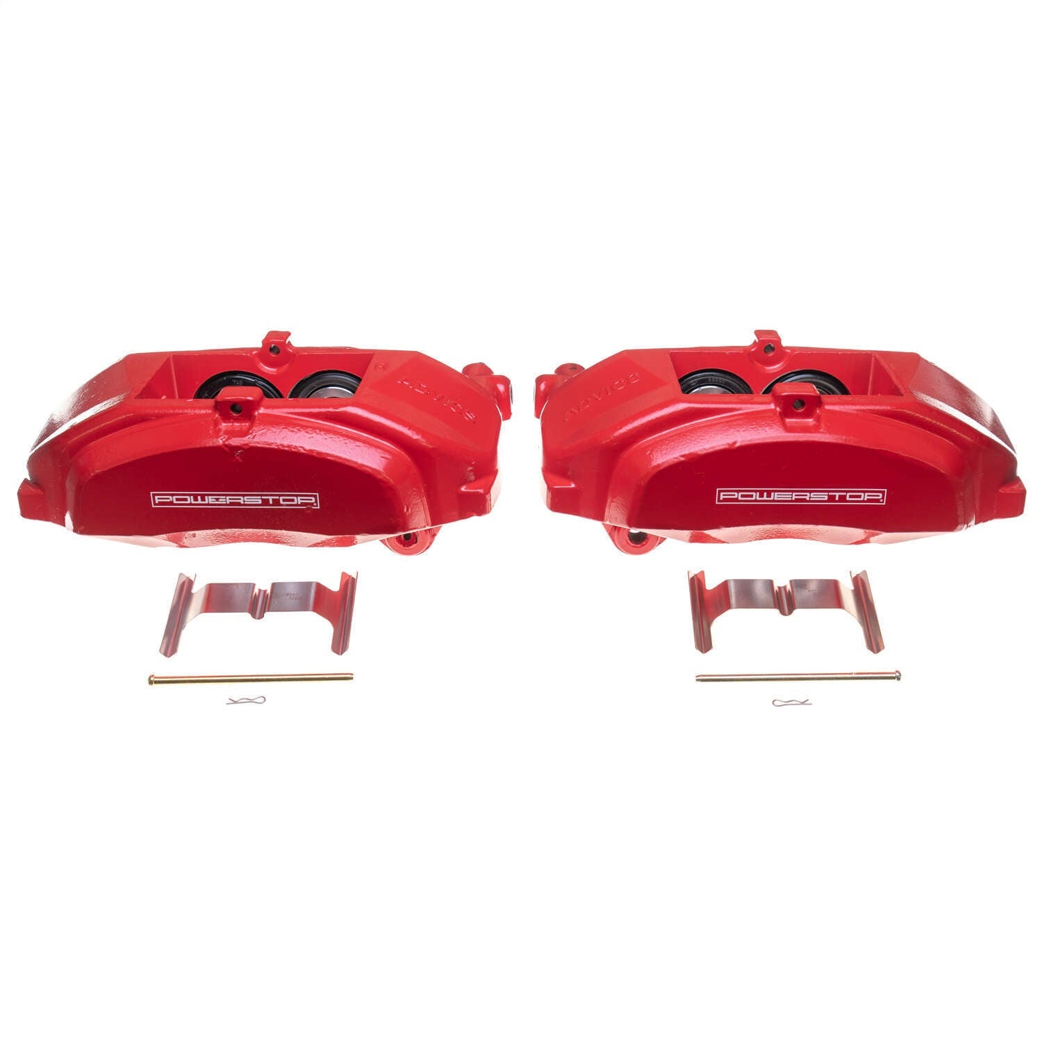PowerStop Front Red Calipers | 2016–2017 Lexus GS200t (S3336)