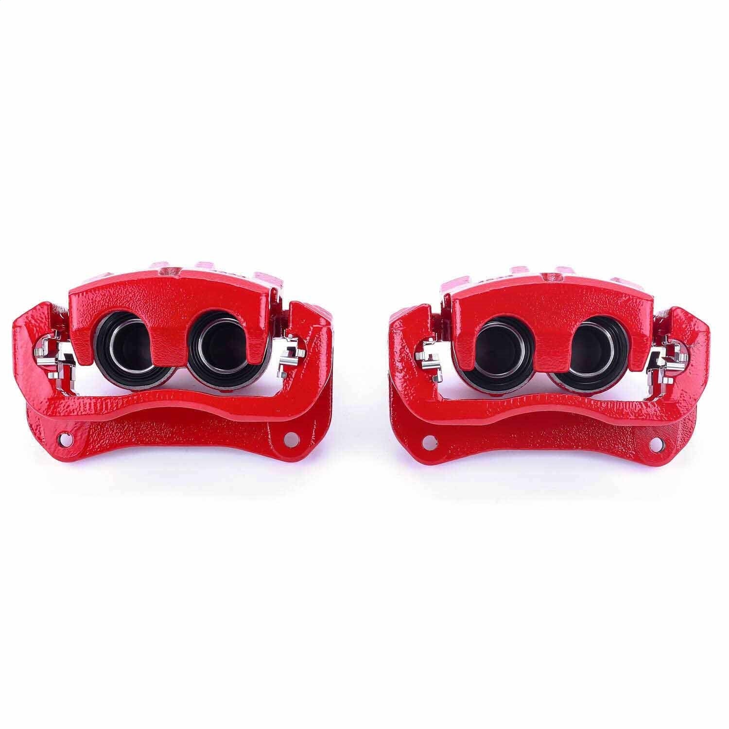 PowerStop Front Red Calipers | 2015–2017 Lexus NX200t (S3352)