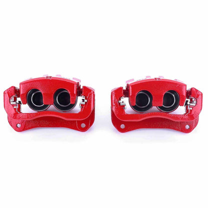 PowerStop Front Red Calipers | 2015–2017 Lexus NX200t (S3352)