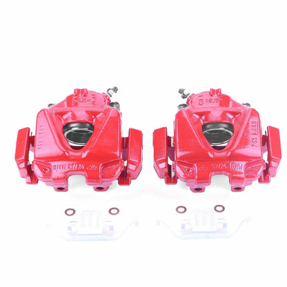 PowerStop Front Red Calipers | 2008–2013 BMW 328i (S3360)
