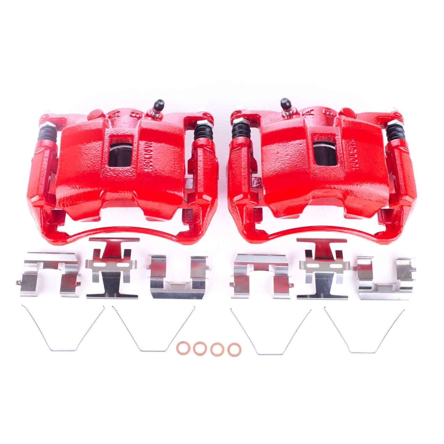 PowerStop Front Red Calipers | 2006–2011 Acura CSX (S3448)